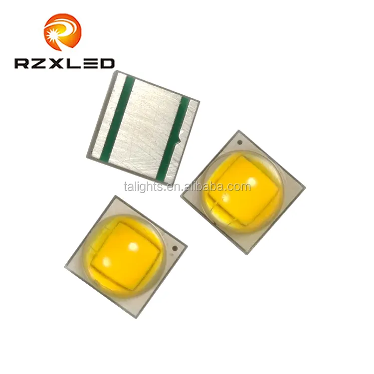 LED Terlihat 5W 7W 10W 5050 Chip Dudukan Permukaan Amber2000K Yellow592NM Daya Tinggi SMD Diode