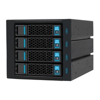 Vendite calde 4 Bay Hot Swap custodia per unità disco rigido custodia per gabbia posizioni unità ottica 6g 12g scatola del modulo