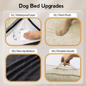 Camas de Lujo para Perros y Gatos con Diseño Nuevo, Ortopédicas, de Espuma Viscoelástica, con Funda Lavable y Extraíble - Product Image 5