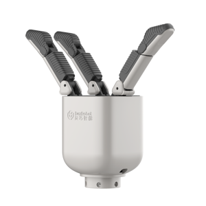 มือหุ่นยนต์ 3 นิ้ว แบบมีความคล่องตัวสูง 8 DOF น้ำหนักเบา รับน้ำหนักได้ 5 กก. พร้อมกริปเปอร์สำหรับหุ่นยนต์ AI และระบบอัตโนมัติทางอุตสาหกรรม - Product Image 1