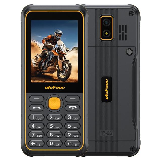 New Arrivals Ulefone Armor Mini 4 Rugged Feature Phone 2.8 Inch Unisoc T117 Dual SIM FM Radio 4G Mobile Elderly Phones