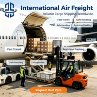 Agents de transport aérien avec livraison gratuite vers les États-Unis, l'Europe, la France, agent d'expédition Alibaba-express, services logistiques internationaux DDP