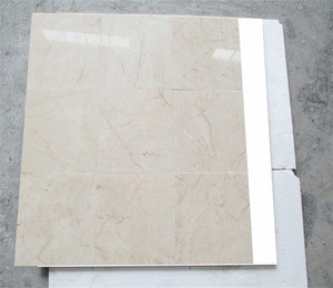 Carrelage en marbre naturel, fait à la main, imitation de marbre poli, couleur beige - Product Image 2