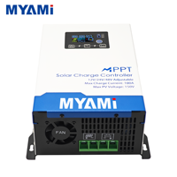 Contrôleur de charge solaire MPPT MYAMi 100A 60A 30A, chargeur de panneau solaire, entrée PV max 150V pour batterie au plomb/lithium 12V 24V 48V