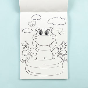 Monde Animal d'eau coloriage doodle enfants revêtement <span class=keywords><strong>dur</strong></span> <span class=keywords><strong>dessin</strong></span> livre - Product Image 5