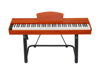 Piano numérique électrique 88 notes Interface MIDI 88 touches rembourrées Clavier multicouche Table d'harmonie en bois massif Musique éducative