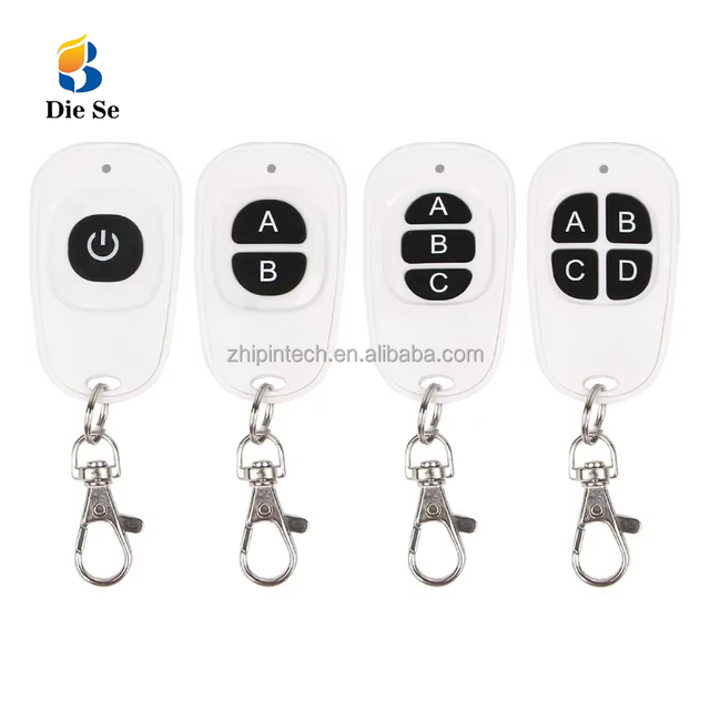 Diese Universal RF Wireless Remote Control Transmitter 1-4 Button 315MHz 433MHz for Garage Door Electric Lock Wholesale
