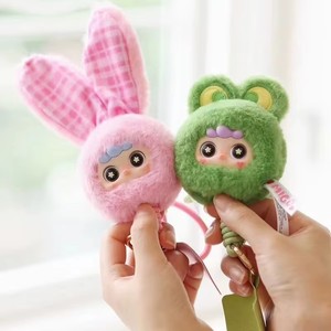 Authentique Baby Three MIGO Série de porte-clés en peluche avec dragonne pour téléphone, Boîte mystère, Jouet tendance, Cadeau d'anniversaire - Product Image 6