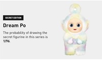 Authentiques figurines en peluche POPMART Teletubbies Vibrancy Series, boîte mystère, porte-clés, pendentif, breloque, cadeau, vente en gros