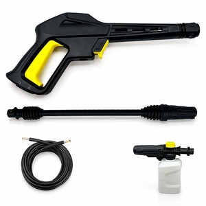 Pistolet de <span class=keywords><strong>lavage</strong></span> haute pression 160 bars à prix d'usine avec lance d'extension et pot à mousse compatible avec K1-<span class=keywords><strong>K7</strong></span> pour l'entretien des voitures, de la maison et du jardin - Product Image 1