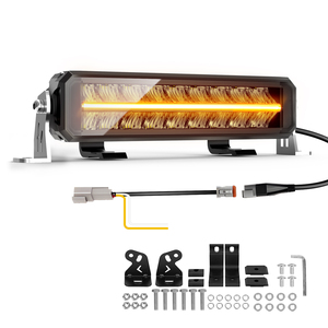Đèn LED thanh chiếu sáng ngoài trời công suất cao CE, đèn chạy ban ngày siêu sáng hai hàng DRL 4X4 - Product Image 1