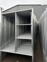 Échafaudage modulaire de façade de conception européenne, testé pour la sécurité