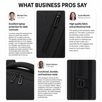 Sac à dos professionnel pour ordinateur portable avec logo personnalisé, imperméable, avec compartiment rembourré pour événements d'entreprise OEM/ODM