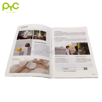 Impression de livres d'histoires de catalogue d'instructions manuelles en papier à couverture souple à bas prix personnalisé