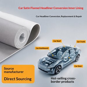 Tissu brocart respirant de 3 mm d'épaisseur avec support en mousse thermocollante pour vêtements de football/soccer - Product Image 1