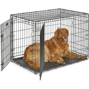 Cage pour chien de grande taille, cage pour animaux de compagnie en fil métallique de haute qualité, enclos de jeu pour animaux de compagnie pliable, cage pour animaux de compagnie de grande taille - Product Image 3