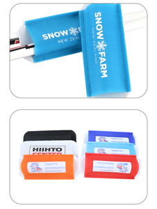 สายรัดแบบตะขอและห่วง ขนาด 55*135 มม. ผลิตจากวัสดุ EVA แบบนอร์ดิก เป็นมิตรกับสิ่งแวดล้อม สำหรับยึดไม้สกีครอสคันทรี เหมาะสำหรับกีฬาฤดูหนาว - Product Image 4