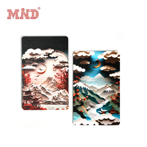 Đầy đủ màu sắc in tùy chỉnh 3D UV cứu trợ thẻ NFC thẻ gỗ Thẻ quà tặng - Product Image 4