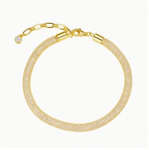 Ensemble de Bracelets en Zircon pour Femmes, Vente en Gros, Argent 925 Plaqué Or 18K, Parure de Bijoux pour Fête, Fiançailles, Anniversaire - Product Image 5