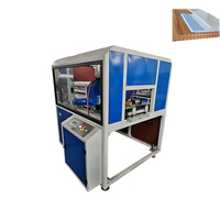 Conception professionnelle Pvc WPC Conseil Cadre Profil Revêtement Panneau Plafond Mur Faisant Extrusion Machine Ligne De Production