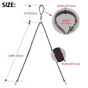Correa para perros de 2 vías, dos correas de cuero para mascotas dobles, acoplador sin enredos con asa para caminar y entrenar 2 perros pequeños y medianos - Product Image 4