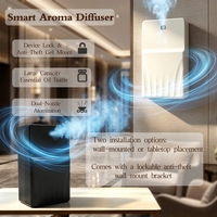 Diffuseur de parfum commercial 950 ml en gros d'usine, contrôle via application Bluetooth, machine aromatique murale antivol pour hôtels et centres commerciaux