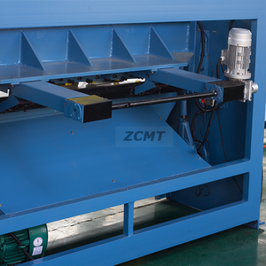 Elektrik mekanik kesici makinesi sac giyotin kesme ekipmanları kanalı yapımı için Premium elektrikli giyotin - Product Image 4