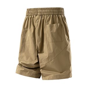 Camiseta holgada de verano de seda helada de secado rápido con logo personalizado para hombre, pantalones deportivos de marca de nueve puntos, frescos y de secado rápido. - Product Image 2