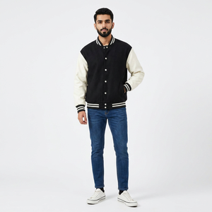 Veste d'hiver respirante pour homme à col montant, entièrement personnalisable, haute qualité, nouvelle mode, vente chaude, prix abordable - Product Image 1
