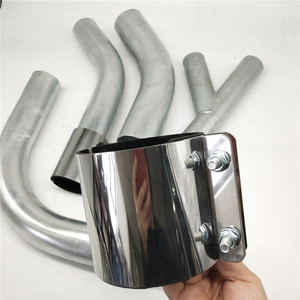 Raccordo per Tubi Zincati da 114,3mm con Manicotto in Acciaio e Guarnizione in Silicone o EPDM per Trasporto Sottovuoto - Product Image 6