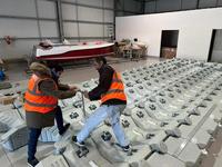 Assurance qualité flotteur de bateau de quai de jet ski pour yatchs de jet ski