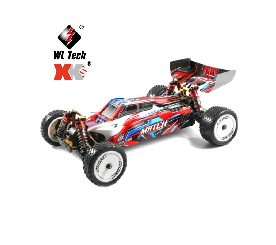 104001 Wltoys 2021 1/10 RC Offload Racing Car Hobby 45km/h 4 Wheel High Speed RTR Truck Electric Remote Control Cars Toy