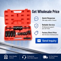 Kit d'outils professionnel 14 pièces pour extracteur d'injecteurs diesel Bosch Denso Siemens, extracteur de rail commun robuste, prêt à être expédié, 1 pièce MOQ