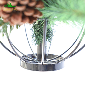 Nueva gran oferta, bonita CORONA DE Navidad Artificial, PE PVC, aguja de pino, cesta de flores, decoración interior y exterior - Product Image 2