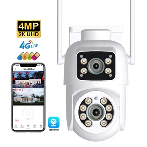 Cámara de Vigilancia de Alta Calidad con Almacenamiento en la Nube, 1080p <span class=keywords><strong>Full</strong></span> <span class=keywords><strong>HD</strong></span>, Cámara IP V380 Pro PTZ, Doble Lente, Icsee, Wifi - Product Image 2