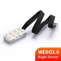 Robot de programmation Wedo2.0 en blocs de construction 45300 compatible pour l'éducation, alimenté par piles, en plastique, pour le dropshipping