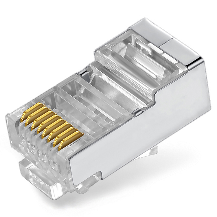8P8C Ethernet Cable Module Gold Plated Cat 5E Data Module