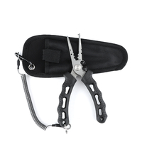 Outils de pêche DXTOOLS, outil pour nouer les nœuds de pêche à la mouche, dénoeuleur, coupe-ligne tressé, acier inoxydable, pince de pêche 7 pouces, outils DX
