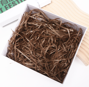 Tiras de papel triturado de 3mm ecológicas coloridas para papel, embalaje de seda, caja de regalo, decoración, Material de relleno reciclable - Product Image 1