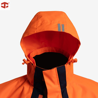 Veste de travail pour homme JIADE, col montant, personnalisable, résistante aux taches, imperméable, durable, pour chantier, travail en extérieur