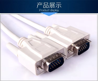 6FT HDB15Macho a HDB15 macho Serial RS232 cable Cable de módem nulo