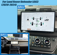 Pantalla de 11.4 Pulgadas para Land Rover Defender 90/110/130 L663 2020-2024, Reproductor Multimedia para Auto, Carplay, Estéreo