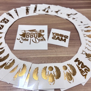 Commercio all'ingrosso personalizzato con disegni <span class=keywords><strong>geometrici</strong></span> floreali tribali tatuaggio temporaneo lamina d'argento dorata che timbra il tatuaggio - Product Image 6