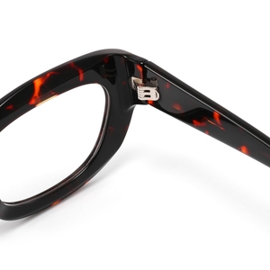 2025 Fashion Arrival Acetate Frames Cat Eye Optical Frames High Quality Female Eyeglasses Vintage Women's Glasses Frame - Product Image 3