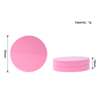 Boîte à poudre compacte vide en plastique, taille universelle 59 mm, innovante, rechargeable, compostable, biodégradable, écologique, avec miroir