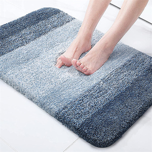 Non Slip Soft Washable <strong>Bath</strong> <strong>Mats</strong> Microfiber Bathroom Rugs <strong>Runner</strong> for Bedroom Hallway Kitchen Floor Carpet - Product Image 6