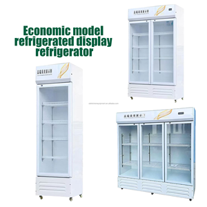 Enfriador Vertical Comercial con Puerta de Vidrio de 1/2/3 Puertas para Bebidas, Cerveza, Cola - Product Image 2