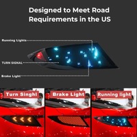 Feux arrière LED HETOP GR86 BRZ 2022-2023, feux de jour DRL, feux arrière fumés, clignotants, accessoires Plug and Play pour Toyota