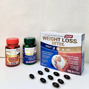 Integratore Dimagrante Notturno a Marchio Privato, Brucia Grassi Detox Naturale a Base di Erbe, Softgel per la Gestione del Peso <span class=keywords><strong>e</strong></span> Riduzione dell'Appetito - Product Image 1