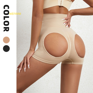 Femmes Shapewear Hip Butt Enhancement Lifting <span class=keywords><strong>Body</strong></span> Shaping Underwear Taille haute Tummy Control Pants Breasted Belt Shorts - Product Image 6